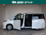 両側パワースライドドア付きだから、狭い駐車スペースなどでの 乗り降りラクラク!小さなお子さまのいるご家庭には嬉しい装備。
