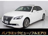 クラウンマジェスタ 3.5 Fバージョン 1オナ SR OP18AW 黒革 360禁煙