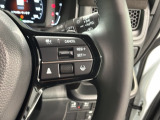 クルーズコントロールを装備しています。高速道路などで一定の速度で走ってくれるので運転が楽ですよ!速度を設定できますので、スピードの出しすぎにも注意できます。