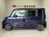 側面からの写真です。ご希望のお車が見当たらない場合は、弊社スタッフがしっかりとお客様のご要望に合ったお車をお探し致します。