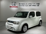 全国納車可 第三者機関証明書付 保証付 ワンオ-ナ- ナビ TV CD録音 ETC スマ-トキ- 盗難防止装置 整備記録簿 AAC スペアキ-装備の日産のキューブ 15X インディゴ+プラズマ入庫!