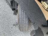 タイヤサイズは155/65R14です!各タイヤメーカー取扱いしております。お買い換えの際もご相談ください。