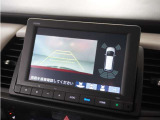 ◆リアワイドカメラシステム◆3種類の表示で後方確認をサポート♪セレクトレバーを「R」の位置に入れるとカメラ画像に切り替え。ノーマルビューでは従来のリアカメラと同様の標準的なビューで表示します!