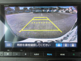 バックが苦手な方にもオススメなバックカメラ付き!広い画角で広範囲も見渡せます。