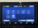 トヨタ純正9インチナビ(NSZT-Y68T)装備。