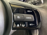 ハンドルにHondaセンシング系のクルーズコントロールやレーンキープアシストなどのスイッチが装備されています。ハンドルから手を離さず安全に操作できます。