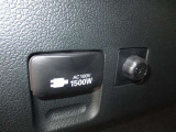 非常時やキャンプなどに役立つAC100Vコンセント装備しています♪