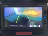 バックでの車庫入れも安心です! リアカメラが付いているバックモニター付のナビを装備しております。操作線もついており距離感も画面から確認できます。