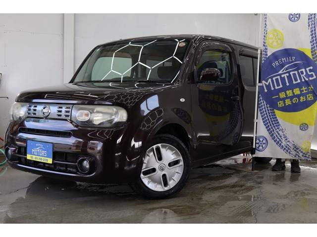 キューブ 1.5 15X FOUR Vセレクション 4WD 自社分割/10年保証/事故無/インテリキー