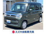 令和3年式 スペーシア ハイブリッドX 入荷です。 色はクールカーキ 衝突被害軽減ブレーキ リモコンキー ナビ パワーモード