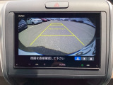 バックカメラ付きで後方の視界も確保