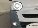 LEDヘッドライトです。デザイン性がよくとても明るいので、夜間の走行や悪天候でも安心です。しかも長寿命!
