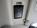 ETC車載器搭載です。スマートICも増えてきており、必須装備といって良い便利装備です。