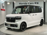 全国納車可 第三者機関証明書付 H SENSING 2ト-ン 新車保証 試乗車 ワンオ-ナ- ナビLXU-242NBi TV Rカメラ装備のN-BOXカスタム ターボコーディネートスタイル入庫!