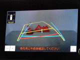 バックガイドモニターを装備しています、車庫入れもラクラクです。