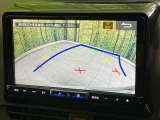 【バックカメラ】駐車時に後方がリアルタイム映像で確認できます。大型商業施設や立体駐車場での駐車時や、夜間のバック時に大活躍!運転スキルに関わらず、今や必須となった装備のひとつです!