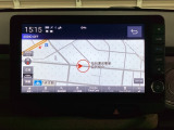 ワイド画面のナビゲーションはフルセグTV、インターナビ対応のGathers純正メモリーナビを搭載しています。Bluetoothオーディオ機能がありますので、スマートフォンなどの音楽も再生できます。