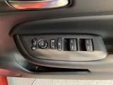 電動格納式リモコンドアミラーと、パワーウィンドウスイッチ等は運転席ドアにあります。