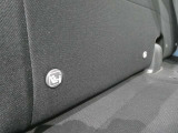 ISOFIX機構でチャイルドシートの着脱もスムーズにできますよ!