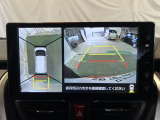 見えづらい車体後方部を映像で映し出してしっかりサポート!難しいバック駐車も安心です♪