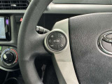 ステアリングスイッチ装備!運転しながら手元でオーディオの操作などができます。