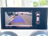 ●ガイドライン付きバックカメラ:不安な駐車もこれで安心!ガイドライン付きなので狭い箇所での駐車もラクラクです!