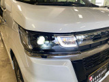 LEDヘッドライト装備で夜道もスッキリとした視界で安心して運転出来ます!