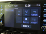 オーディオソース選択画面です。Bluetoothオーディオをご利用いただけます。