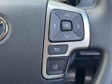 【ステアリングスイッチ】運転中、前方から目線をそらすことなく、オーディオ等の操作が可能な便利機能!安心&快適なドライブを演出してくれます♪