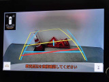 バックガイドモニターを装備しています、車庫入れもラクラクです。