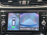 【アラウンドビューモニター】車を上から見下ろしているかのような映像で周囲の状況がひと目で確認、狭い駐車場に駐車するときも安心です♪