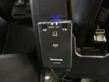 ETC車載器付きです。高速道路の料金所もスムーズに通過できます。