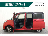 広い開口部&低い床で乗り降りラクラク♪