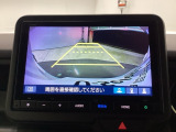 バックモニター付きで車庫入れも安心【カメラアングルは3パターンから選べます】知らない道でも安心して楽しくお出かけができます