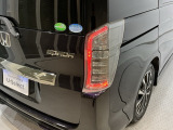 視認性がいいテールランプ。後続車にも存在をアピール。