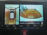 【全周囲カメラ】まるで上から車を見ている様に移ります☆縦列駐車や幅寄せ時に大活躍♪