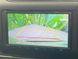 【バックカメラ】駐車時に後方がリアルタイム映像で確認できます。大型商業施設や立体駐車場での駐車時や、夜間のバック時に大活躍!運転スキルに関わらず、今や必須となった装備のひとつです!
