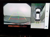狭い駐車場や立体駐車場などもリアルに映るバックガイドモニター付でラクラク駐車♪(パノラミックビューモニター付)
