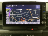 ナビゲーションはフルセグTV、インターナビ対応のGathers純正メモリーナビを搭載しています。Bluetoothオーディオ機能がありますので、スマートフォンなどの音楽も再生できます。