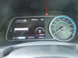 視認性の高いメーターで運転情報を的確に把握できます。セグメントも12セグあるので安心です!