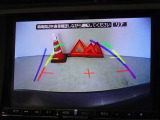 バックガイドモニターを装備しています、車庫入れもラクラクです。