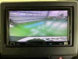 バックモニターで車庫入れも安心。知らない道でも安心して楽しくお出かけができます