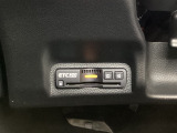 ハンドルの左下にETC2.0がついています。高速道路の料金所の通過も楽々です。 カードの取り出しもしやすい場所についています。