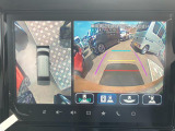 【全方位カメラ】駐車の時にナビ画面で自車位置を確認出来ます確認ができて安心です