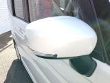 運転席ドアミラー周辺の写真です。