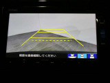 リアカメラ付きで後退時も安心です。