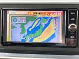 ドライブの休憩時に地デジやDVDの視聴が可能です