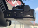 ドライブレコーダー装備です!もしもの時やあおり運転など、映像記録は証拠になるのであると安心ですね!