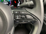前方の車との車間を設定し、スピードを上げたり緩めたりを自動で行ってくれる追尾式の「レーダークルーズ」。上級装備の一つです!高級車にしかつかない嬉しい機能です。