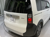 視認性がいいテールランプ。後続車にも存在をアピール。